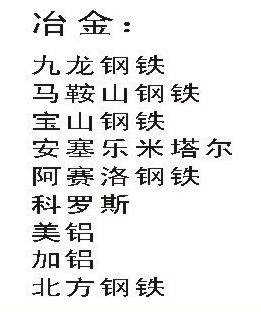 法国STI冶金项目业绩表